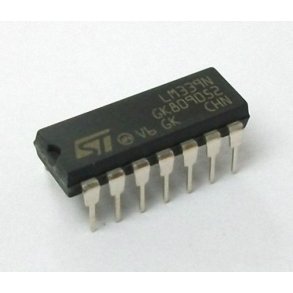 LM339  QUAD VOLTAGE COMPARATOR