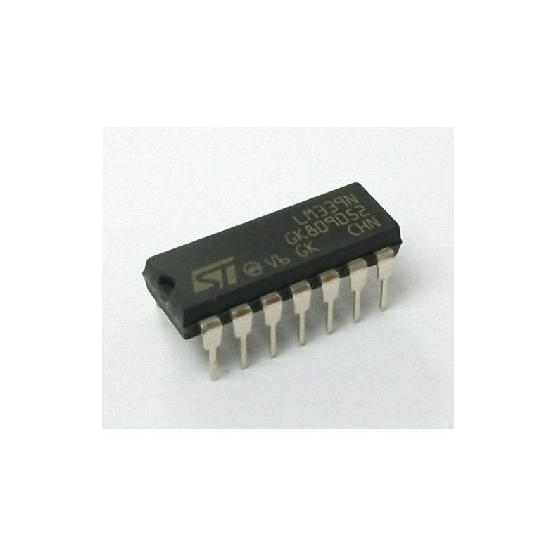 LM339  QUAD VOLTAGE COMPARATOR