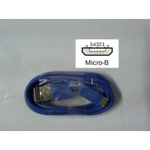 Micro USB data  kabel bl 