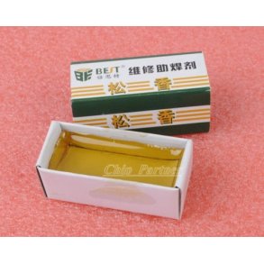 Rosin lodde fluss flux