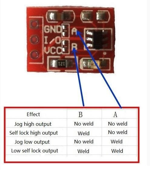 Mini Capacitive Digital touch Sensor - Human interface - Softgenie