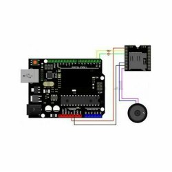 Mini mp3 afspiller modul micro-sd