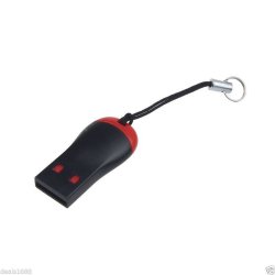 Mini USB 2.0 MicroSD card reader