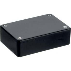 Montering box  Sort 145 x 75 x 45