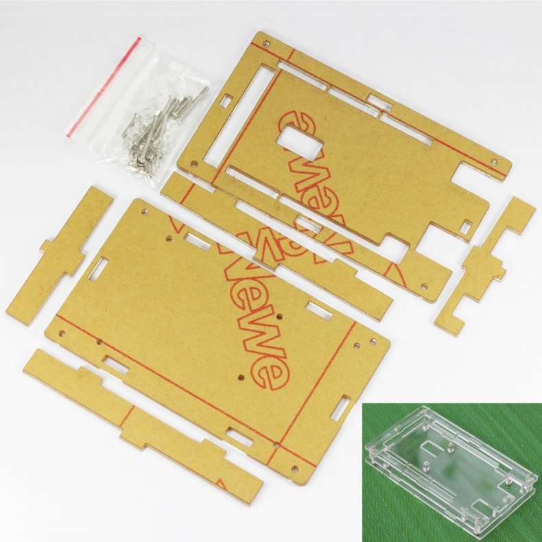 Transparent Clear Acrylic Case for  MEGA 2560 R3 Board