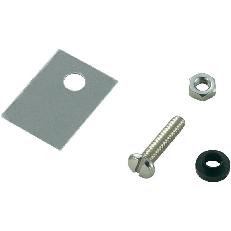 Monteringsmateriale (st) til TO220 mica(glimmer) med compound pasta