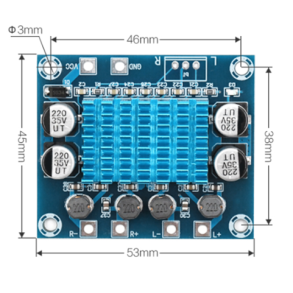 XH-A232  2X30W ClassD  stereoforstrker