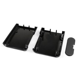 Raspberry Pi 2 og 3 black Acrylic Case 