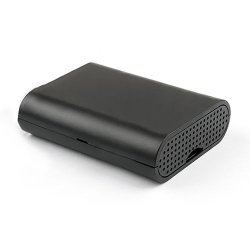 Raspberry Pi 2 og 3 black Acrylic Case 