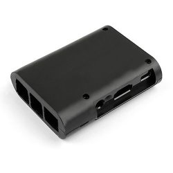 Raspberry Pi 2 og 3 black Acrylic Case 