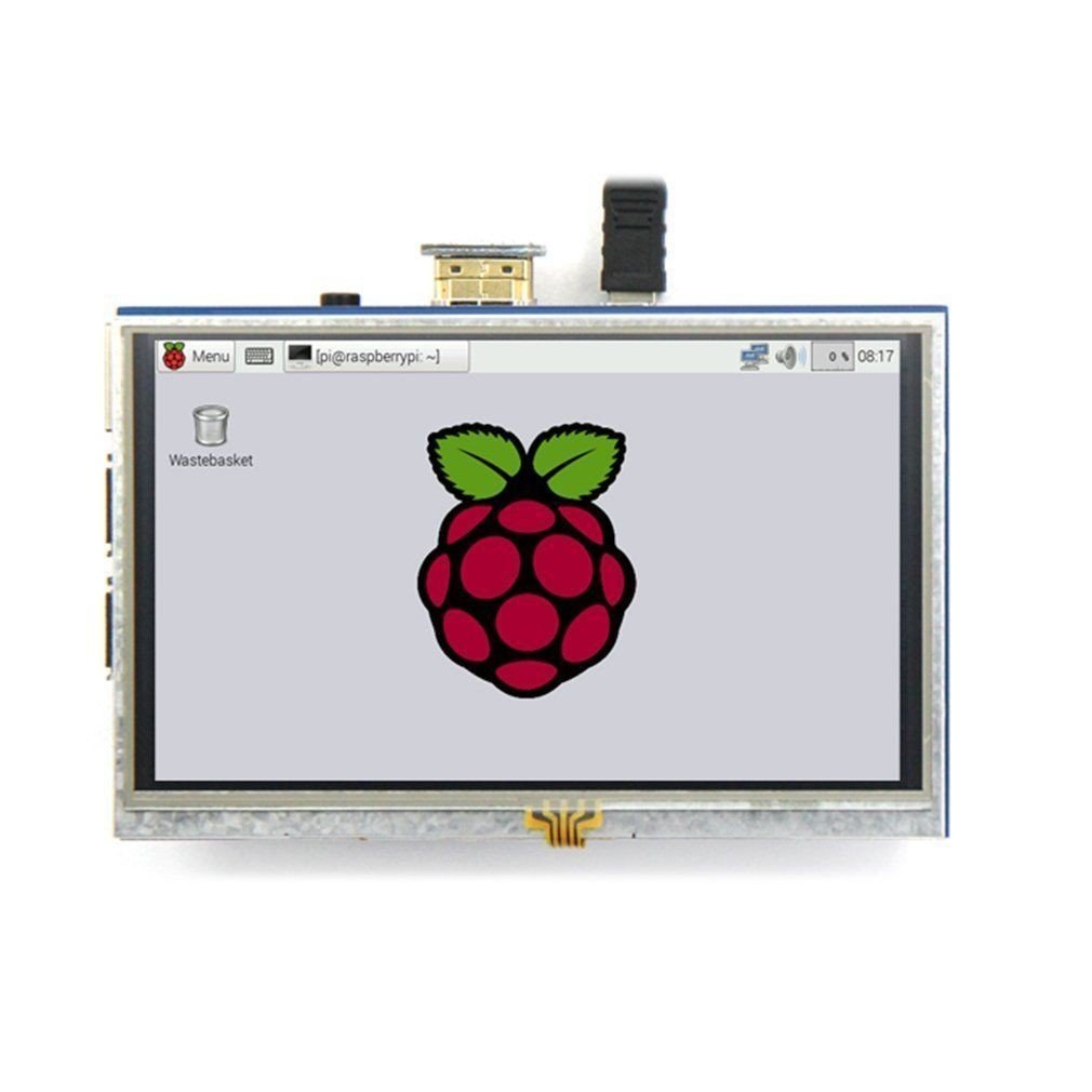 Raspberry Touch screen 3.5 tommer - Display - Softgenie