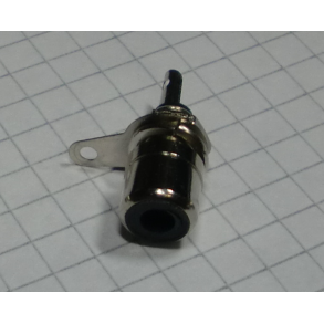 RCA phono cassis fatning Sort