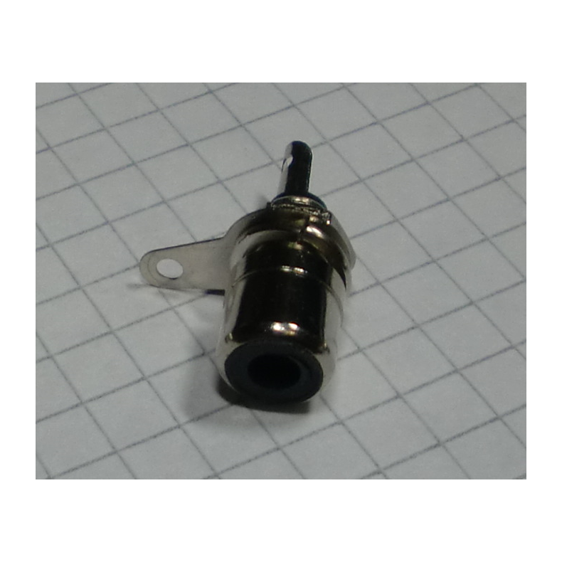 RCA phono cassis fatning Sort