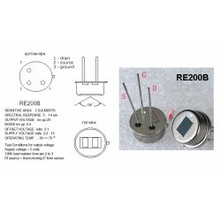 RE200B Pyroelectric Sensor (PIR)