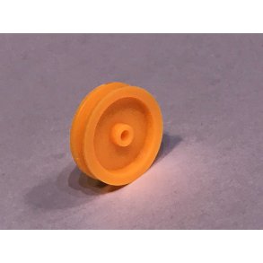 Remskive til 2mm aksel