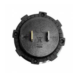 Rund panel voltmeter