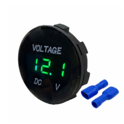 Rund panel voltmeter