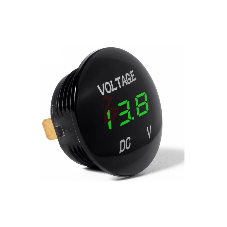 Rund panel voltmeter