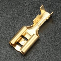 Spadestik hun 6.4mm med Isolering