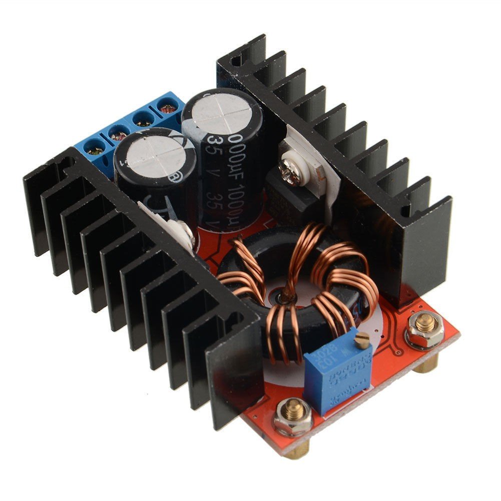 Step Up module adjustable 10-32V 12-35V 10A - Step up module - Softgenie