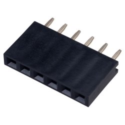 Stift hun 2.54mm 1 rkke