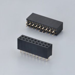 Stift hun 2.54mm 2 rkker