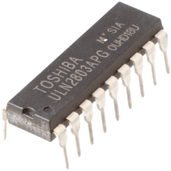ULN2803  8 Darlinton  transistor buffer