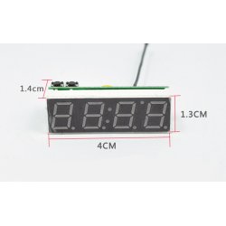 Ur med termometer lille