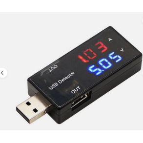USB tester med dobbel display