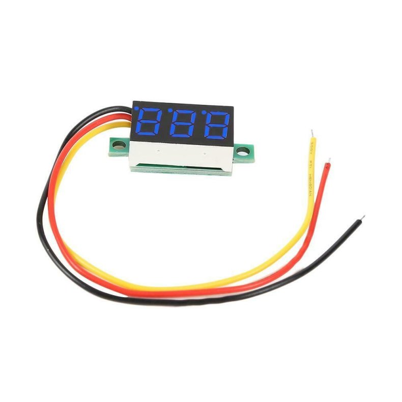 Voltmeter 3 ledninger