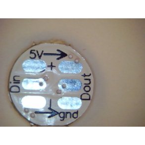 WS2812B RGB LED lysdiode  P print 